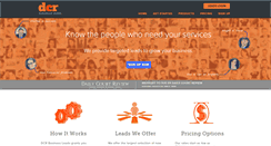 Desktop Screenshot of dcrbusinessleads.com
